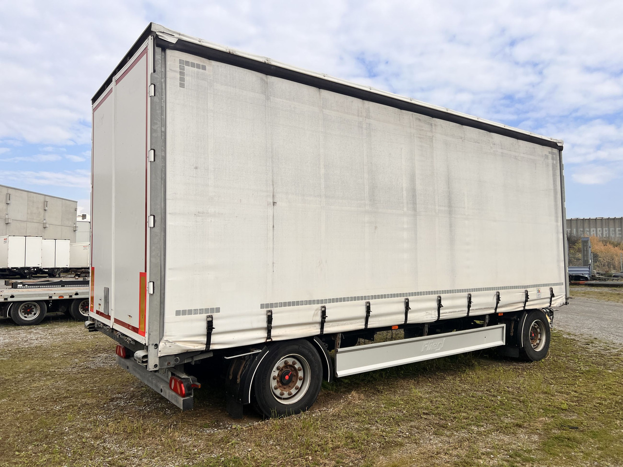Fliegl ZPS180 2 Achs Jumbo- Planen, Mega, durchladbar - Curtainsider trailer: picture 4 Fliegl ZPS180 2 Achs Jumbo- Planen, Mega, durchladbar - Curtainsider trailer: picture 4