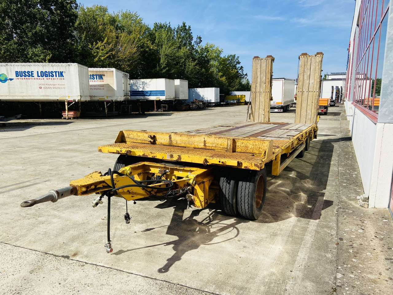 Goldhofer 3 Achs Tiefladeranhänger - Low loader trailer: picture 5 Goldhofer 3 Achs Tiefladeranhänger - Low loader trailer: picture 5