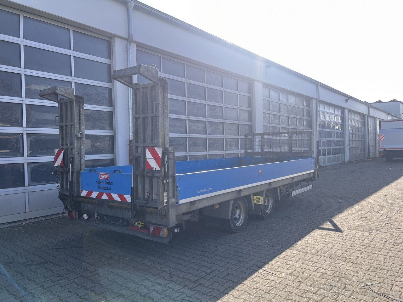 Humbaur 13,6 t Tandemtieflader - Low loader trailer: picture 5 Humbaur 13,6 t Tandemtieflader - Low loader trailer: picture 5
