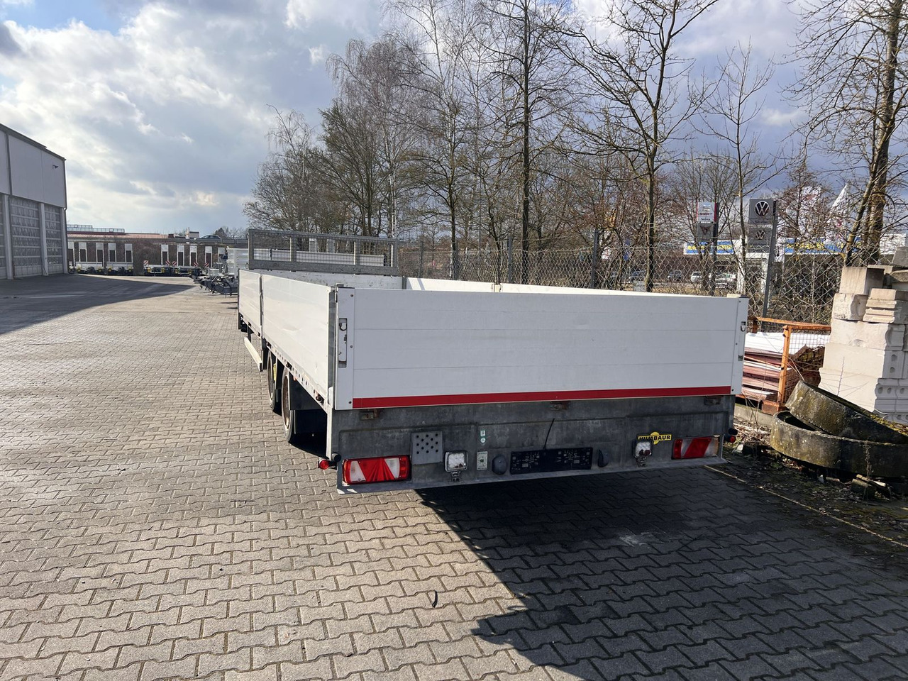 Humbaur 14,4 t Tandem- Pritschenanhänger- Tieflader - Low loader trailer: picture 5 Humbaur 14,4 t Tandem- Pritschenanhänger- Tieflader - Low loader trailer: picture 5