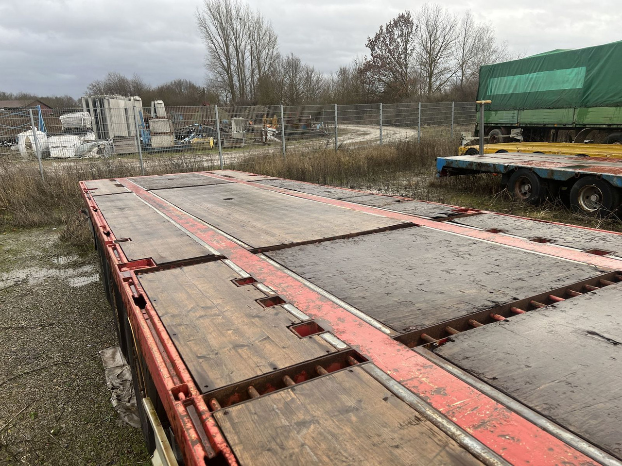 Krone 3 Achs Sattelauflieger - Dropside/ Flatbed semi-trailer: picture 5 Krone 3 Achs Sattelauflieger - Dropside/ Flatbed semi-trailer: picture 5