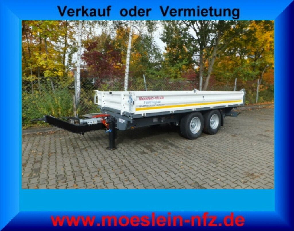 Möslein 13 t GG Tandem Kipper-- Neufahrzeug -- - Tipper trailer: picture 1 Möslein 13 t GG Tandem Kipper-- Neufahrzeug -- - Tipper trailer: picture 1