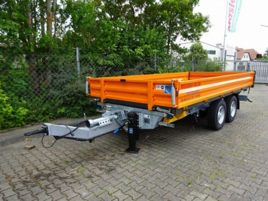 Möslein 13 t Tandem 3- Seitenkipper Tieflader-- Neufahr - Tipper trailer: picture 5 Möslein 13 t Tandem 3- Seitenkipper Tieflader-- Neufahr - Tipper trailer: picture 5