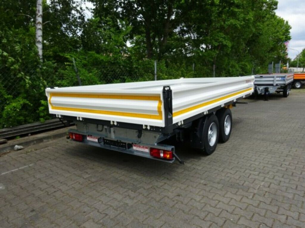 Möslein 13 t Tandem 3- Seitenkipper Tieflader-- Neufahr - Tipper trailer: picture 4 Möslein 13 t Tandem 3- Seitenkipper Tieflader-- Neufahr - Tipper trailer: picture 4