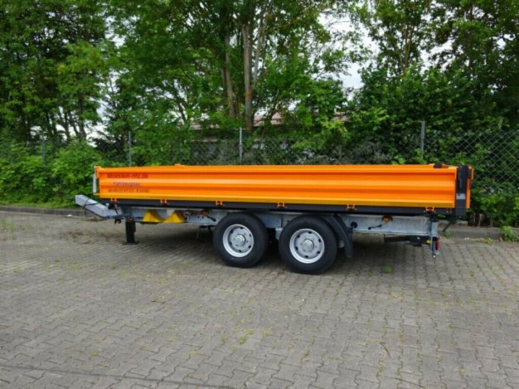 Möslein 13 t Tandem 3- Seitenkipper Tieflader-- Neufahr - Tipper trailer: picture 4 Möslein 13 t Tandem 3- Seitenkipper Tieflader-- Neufahr - Tipper trailer: picture 4