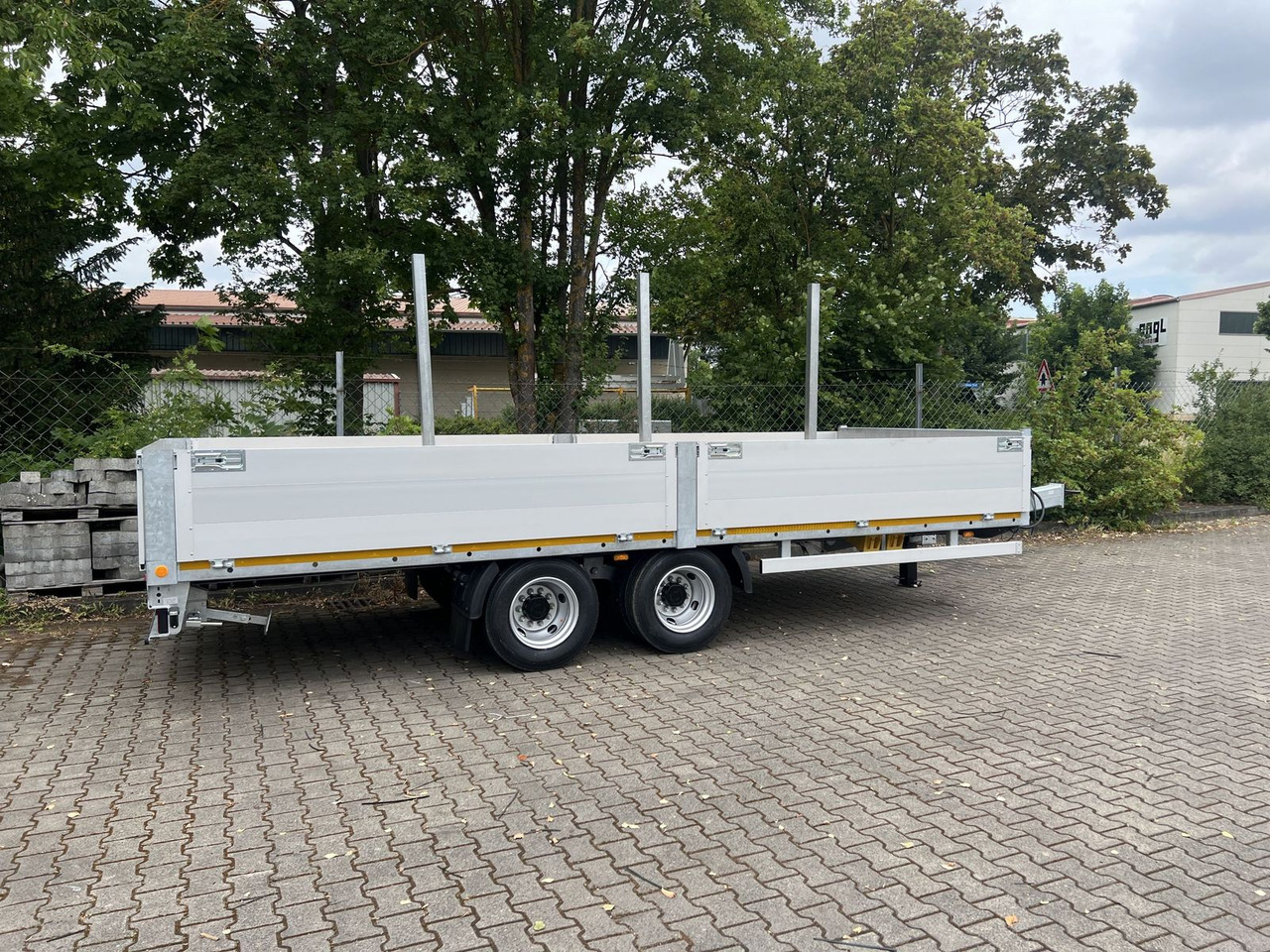 Möslein 14,4 t GG Tandem- Pritschenanhänger- Tieflader - Low loader trailer: picture 2 Möslein 14,4 t GG Tandem- Pritschenanhänger- Tieflader - Low loader trailer: picture 2