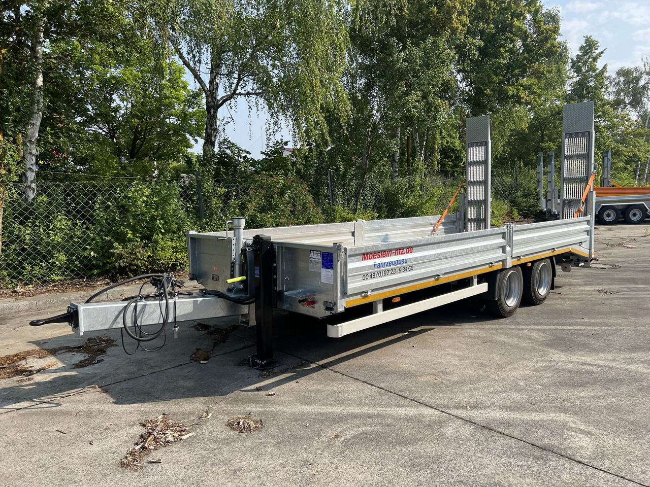 Möslein 14,4 t Tandemtieflader, 7,20 m langNeufahrzeug - Low loader trailer: picture 3 Möslein 14,4 t Tandemtieflader, 7,20 m langNeufahrzeug - Low loader trailer: picture 3