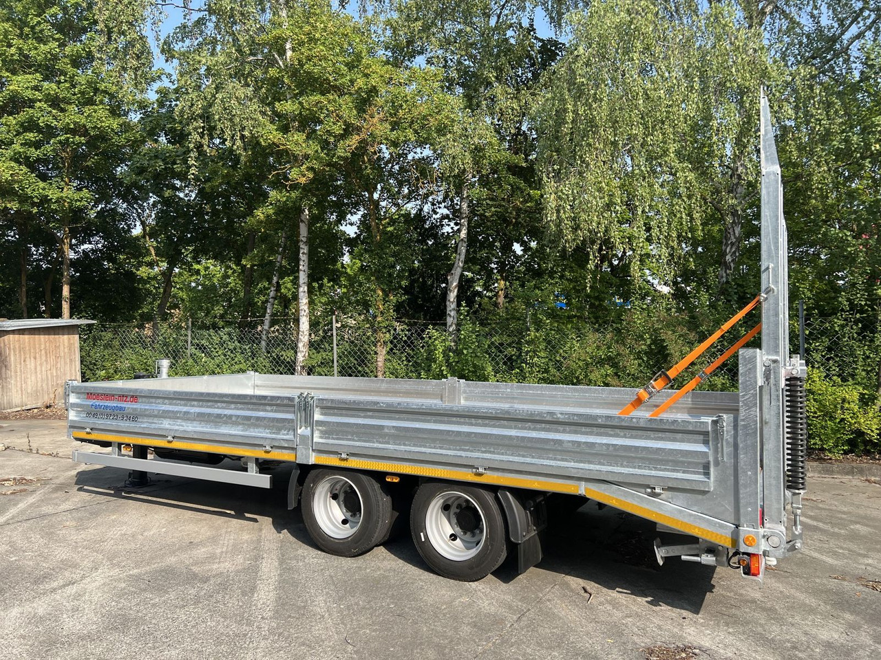 Möslein 14,4 t Tandemtieflader, 7,20 m langNeufahrzeug - Low loader trailer: picture 2 Möslein 14,4 t Tandemtieflader, 7,20 m langNeufahrzeug - Low loader trailer: picture 2