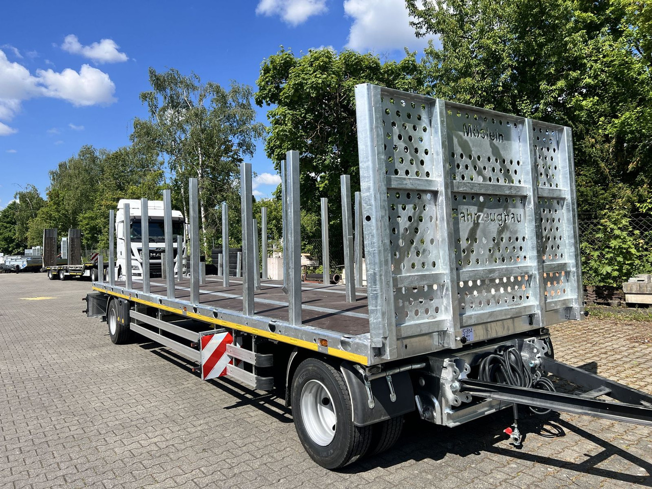 Möslein 2 Achs Jumbo- Plato- Anhänger - Dropside/ Flatbed trailer: picture 2 Möslein 2 Achs Jumbo- Plato- Anhänger - Dropside/ Flatbed trailer: picture 2