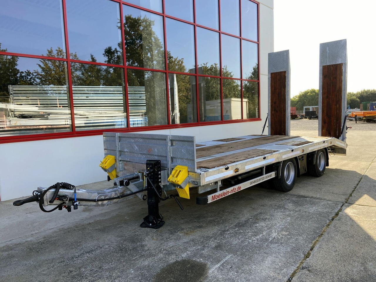Möslein 21 t Tandemtieflader, Luftgefedert, NEU - Low loader trailer: picture 5 Möslein 21 t Tandemtieflader, Luftgefedert, NEU - Low loader trailer: picture 5