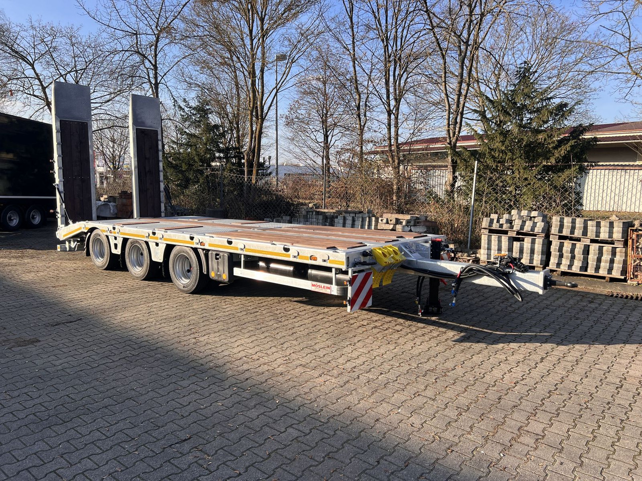 Möslein 34 t GG Tridem- Tieflader 3 Achs, gelenktNeufah - Low loader trailer: picture 5 Möslein 34 t GG Tridem- Tieflader 3 Achs, gelenktNeufah - Low loader trailer: picture 5