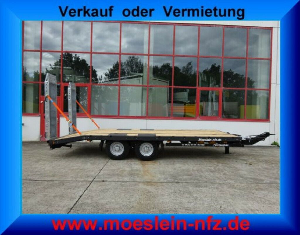 Möslein Neuer Tandemtieflader 13 t GG, 6,28 m Ladefläch - Low loader trailer: picture 1 Möslein Neuer Tandemtieflader 13 t GG, 6,28 m Ladefläch - Low loader trailer: picture 1