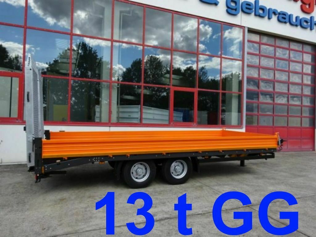 Möslein Neuer Tandemtieflader 13 t GG - Low loader trailer: picture 2 Möslein Neuer Tandemtieflader 13 t GG - Low loader trailer: picture 2