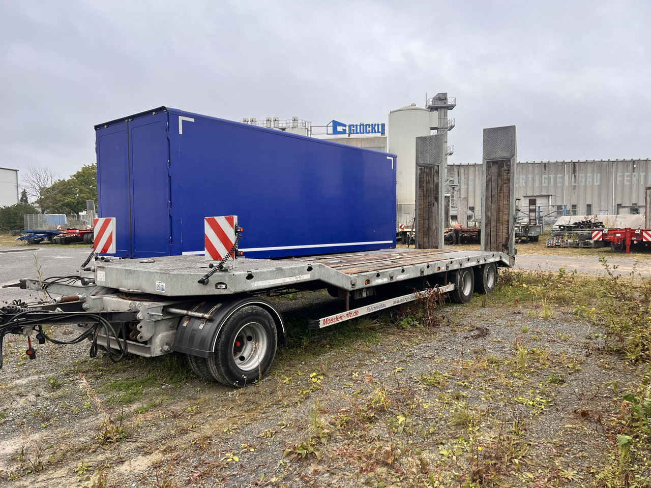 Möslein TA3 Schwebheim 3 Achs Tieflader, Verzinkt - Low loader trailer: picture 3 Möslein TA3 Schwebheim 3 Achs Tieflader, Verzinkt - Low loader trailer: picture 3
