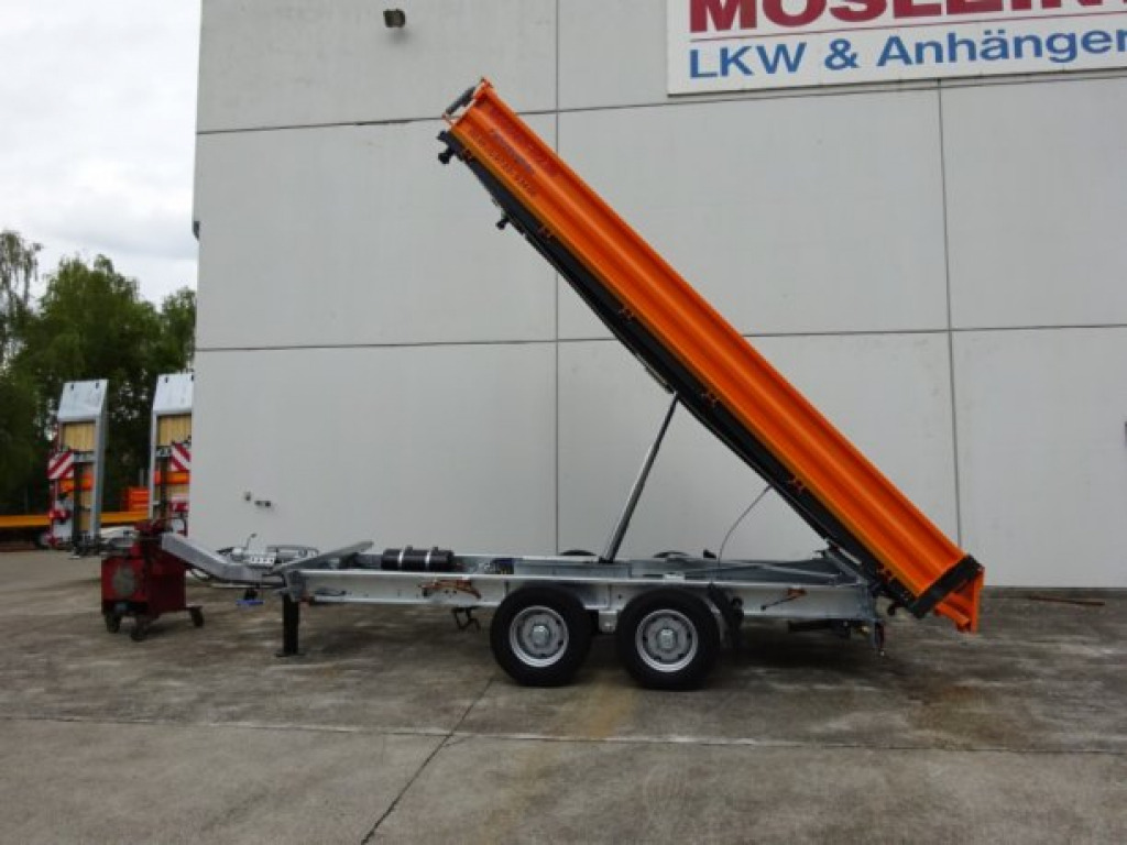 Möslein TTD11 weiß neuer Tandem 3- Seitenkipper Tieflader-- Neufahrzeug -- - Tipper trailer: picture 2 Möslein TTD11 weiß neuer Tandem 3- Seitenkipper Tieflader-- Neufahrzeug -- - Tipper trailer: picture 2
