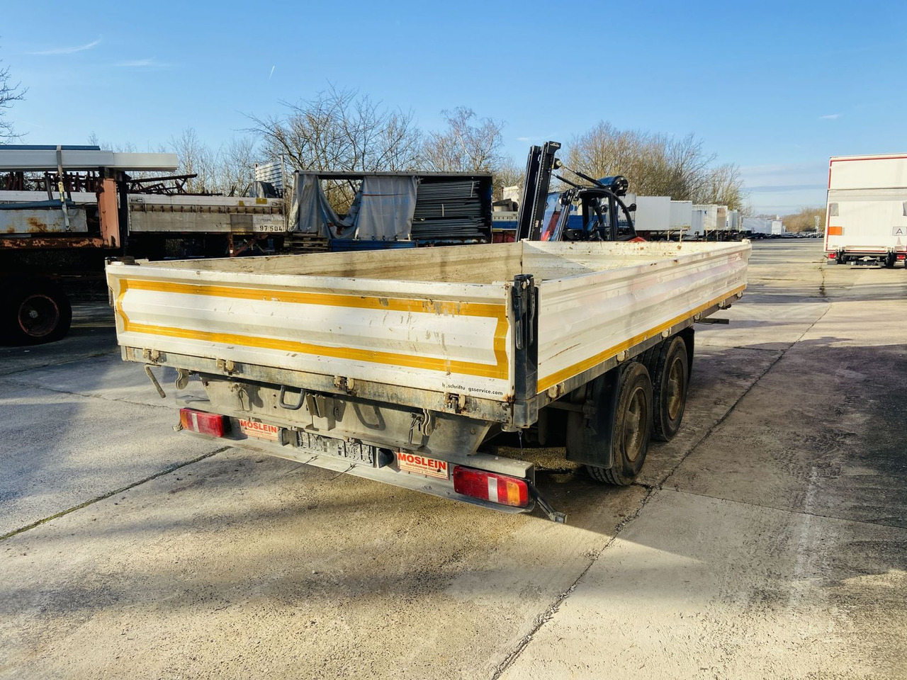 Möslein Tandemkipper- Tieflader - Low loader trailer: picture 5 Möslein Tandemkipper- Tieflader - Low loader trailer: picture 5