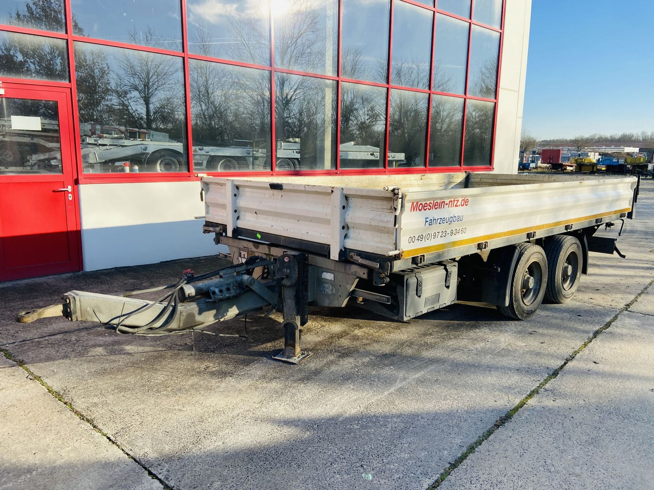 Möslein Tandemkipper- Tieflader - Low loader trailer: picture 2 Möslein Tandemkipper- Tieflader - Low loader trailer: picture 2