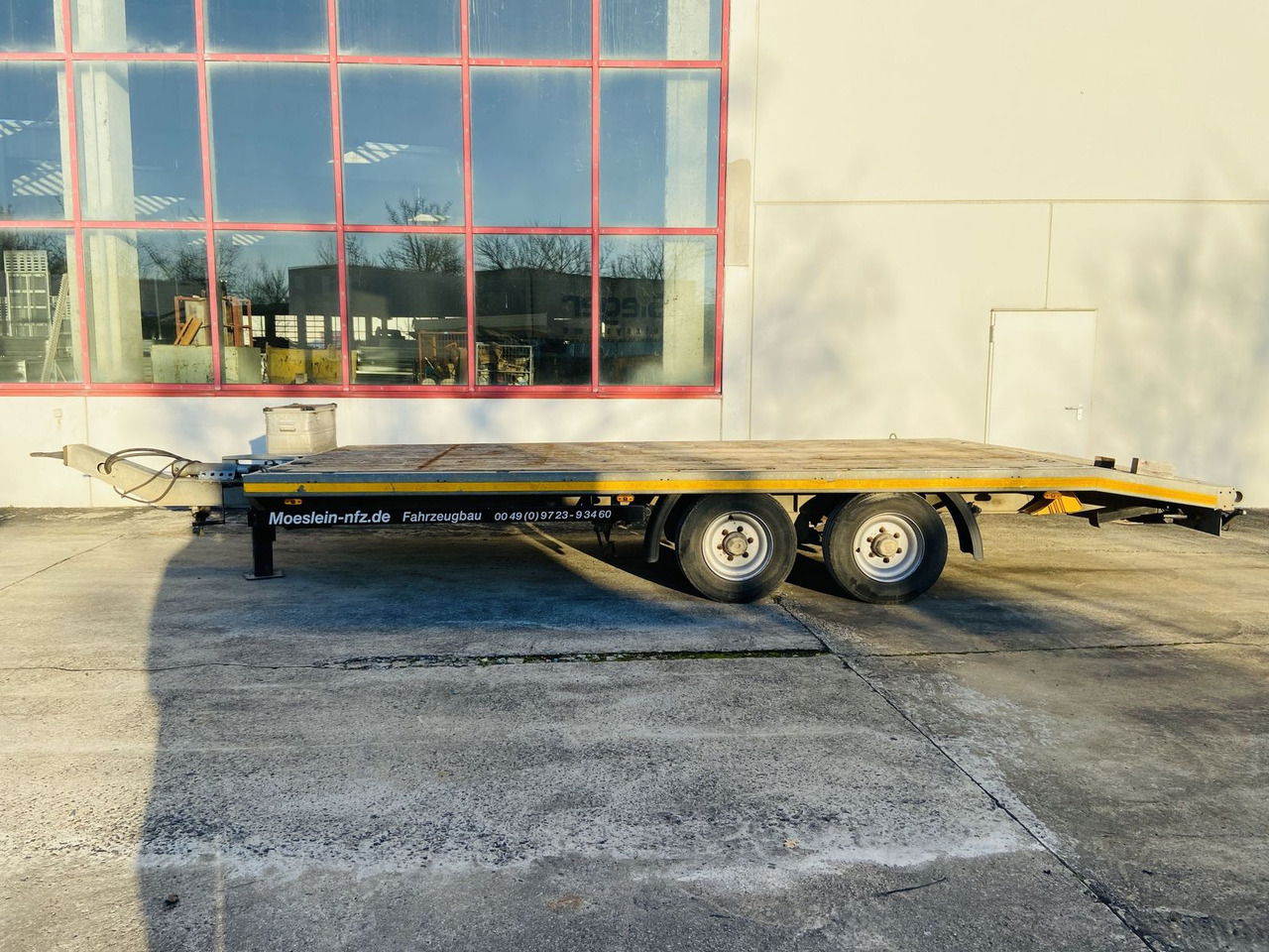 Möslein Tandemtieflader - Low loader trailer: picture 1 Möslein Tandemtieflader - Low loader trailer: picture 1
