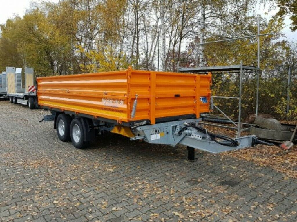 Möslein neuer Tandem 3- Seitenkipper Tiefladermit Bordw - Tipper trailer: picture 5 Möslein neuer Tandem 3- Seitenkipper Tiefladermit Bordw - Tipper trailer: picture 5