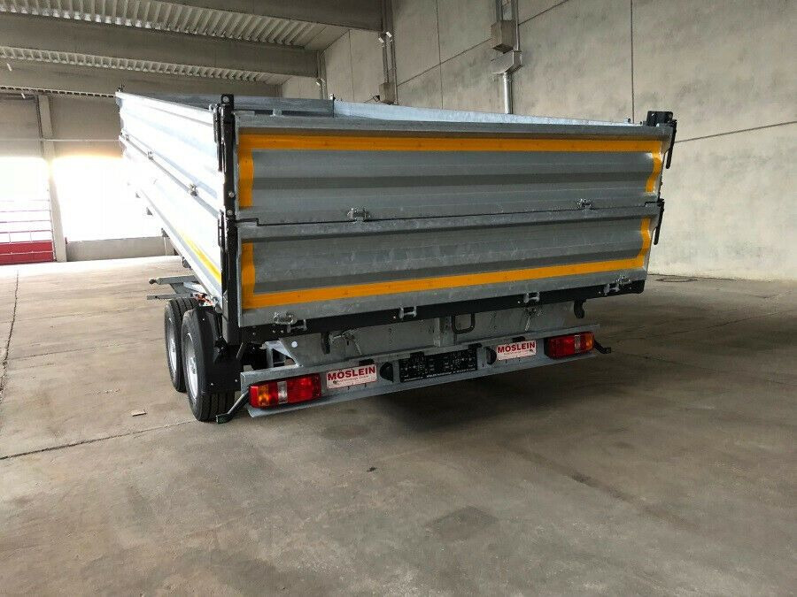 Möslein neuer Tandem 3- Seitenkipper Tiefladermit Bordw - Tipper trailer: picture 4 Möslein neuer Tandem 3- Seitenkipper Tiefladermit Bordw - Tipper trailer: picture 4