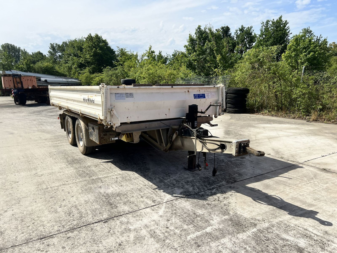 Müller-Mitteltal 13,5 t Tandemkipper- Tieflader - Tipper trailer: picture 2 Müller-Mitteltal 13,5 t Tandemkipper- Tieflader - Tipper trailer: picture 2