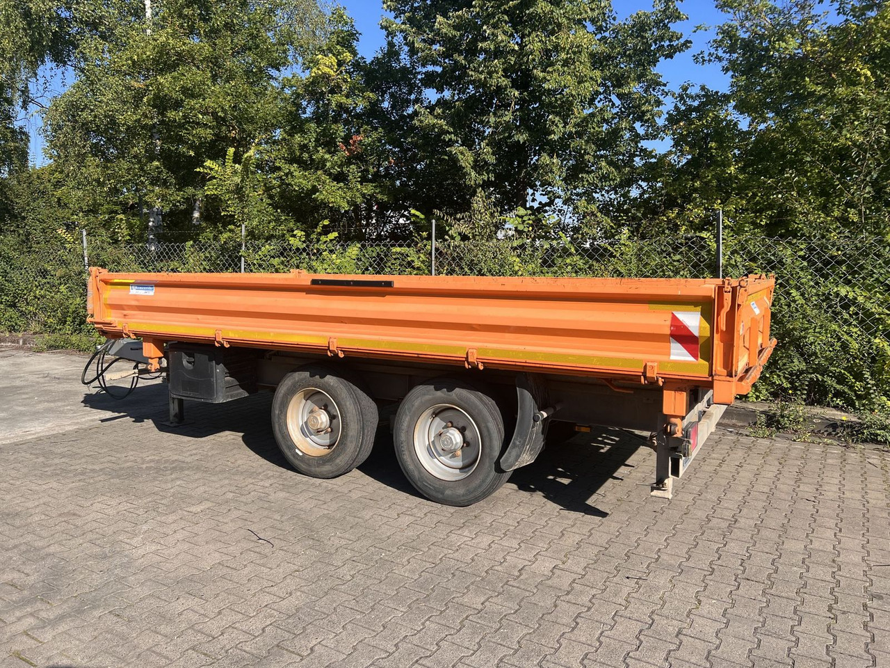 Müller-Mitteltal 14 t Tandemkipper- Tieflader - Tipper trailer: picture 3 Müller-Mitteltal 14 t Tandemkipper- Tieflader - Tipper trailer: picture 3