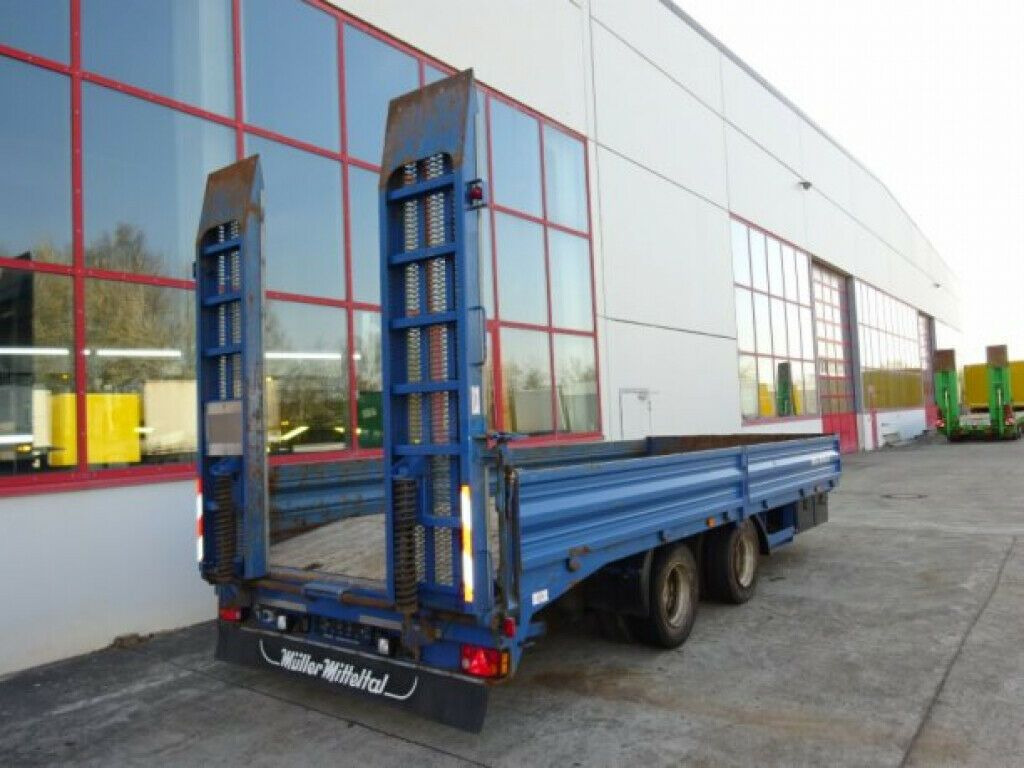 Müller-Mitteltal 18 t GG Tandemtieflader - Low loader trailer: picture 3 Müller-Mitteltal 18 t GG Tandemtieflader - Low loader trailer: picture 3
