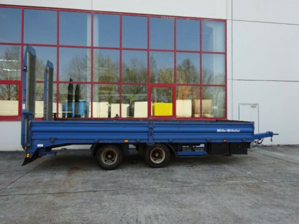 Müller-Mitteltal 18 t GG Tandemtieflader - Low loader trailer: picture 2 Müller-Mitteltal 18 t GG Tandemtieflader - Low loader trailer: picture 2