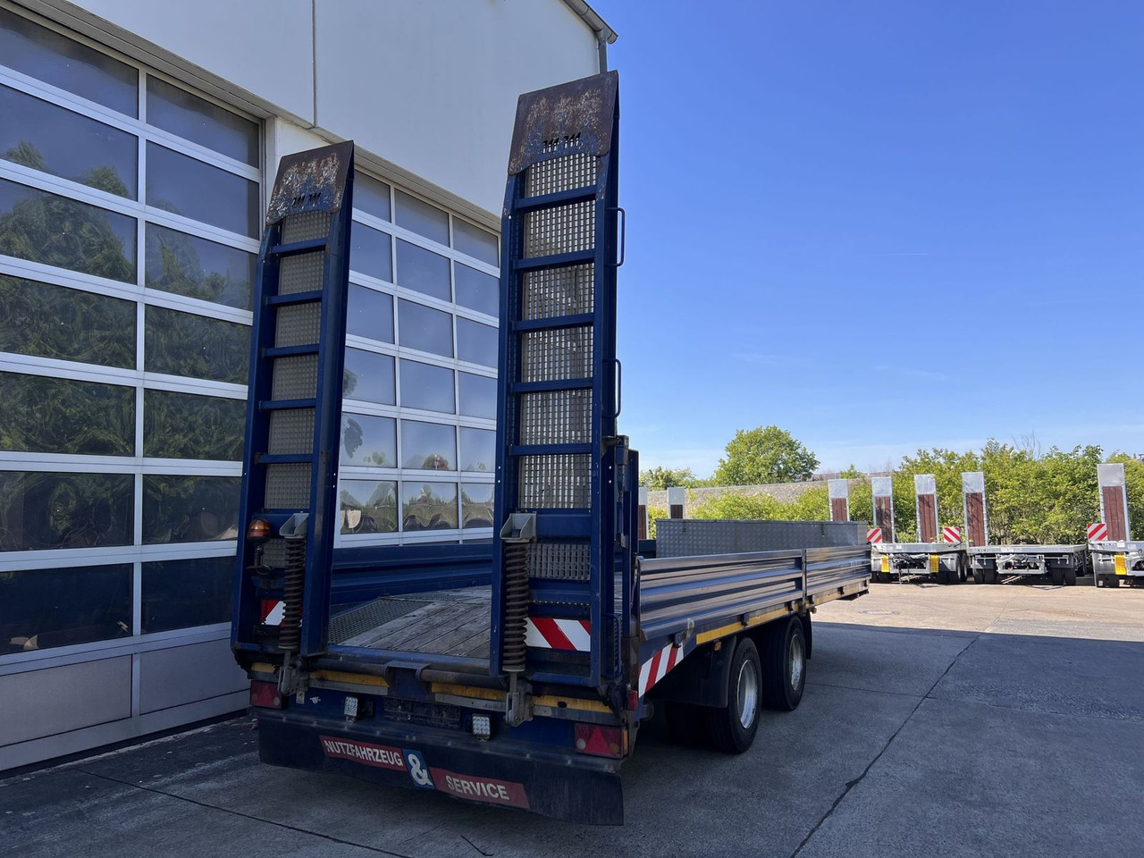 Müller-Mitteltal 21 t Tandemtieflader - Low loader trailer: picture 5 Müller-Mitteltal 21 t Tandemtieflader - Low loader trailer: picture 5