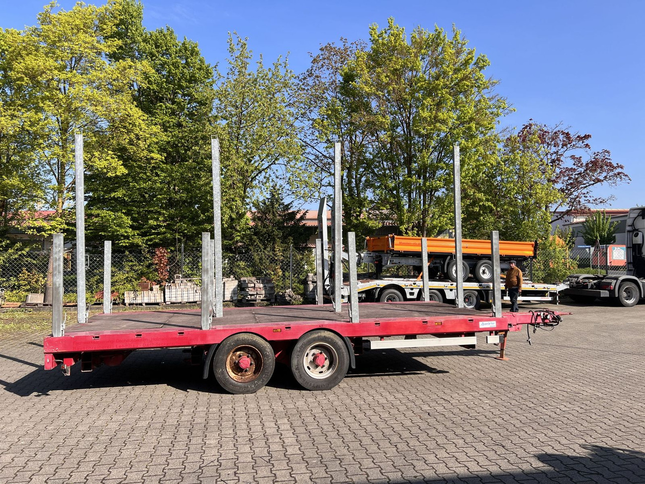 Auwärter Tandempritsche, ausziehbar - Semi-trailer: picture 4 Auwärter Tandempritsche, ausziehbar - Semi-trailer: picture 4