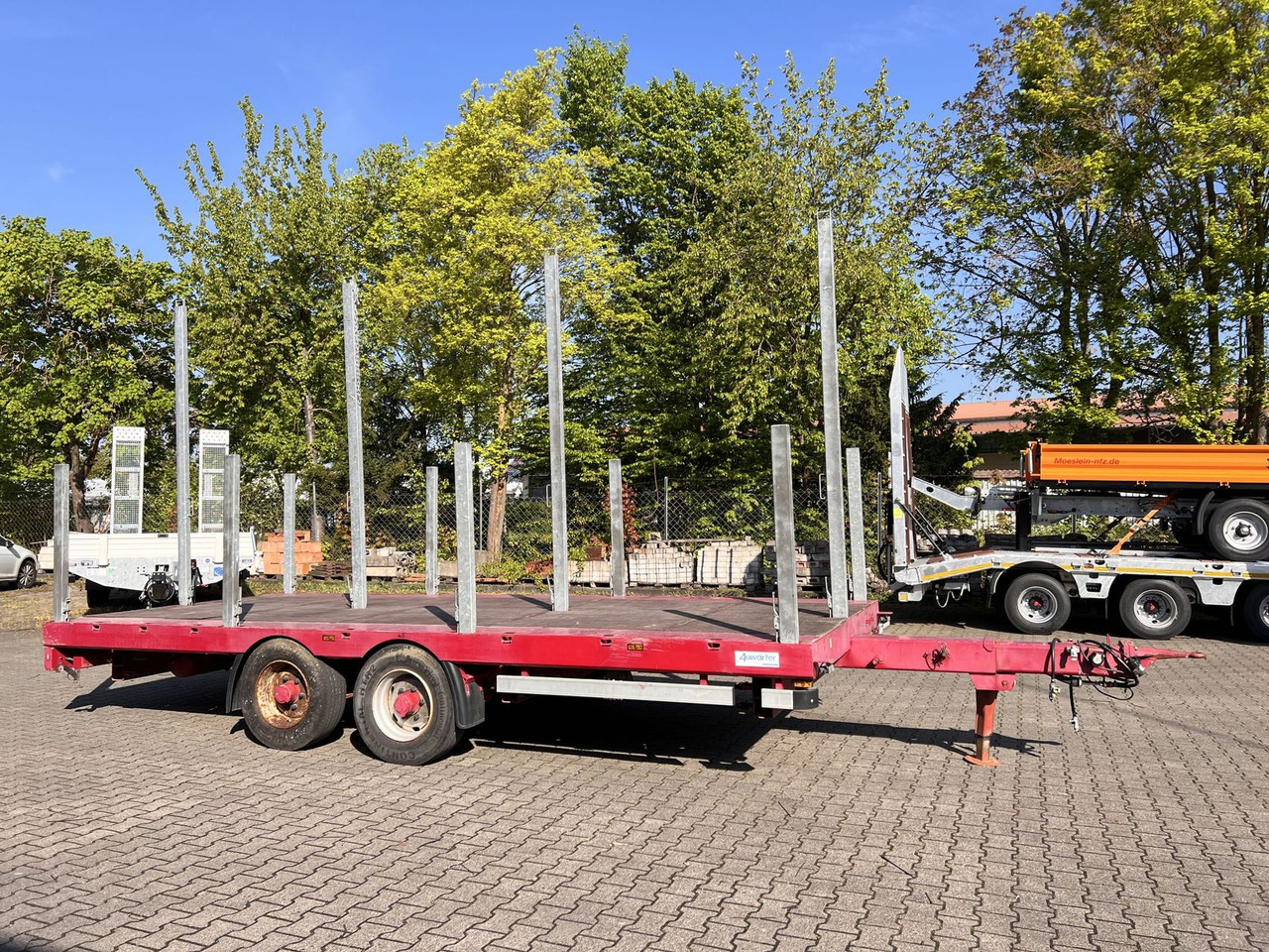 Auwärter Tandempritsche, ausziehbar - Semi-trailer: picture 1 Auwärter Tandempritsche, ausziehbar - Semi-trailer: picture 1