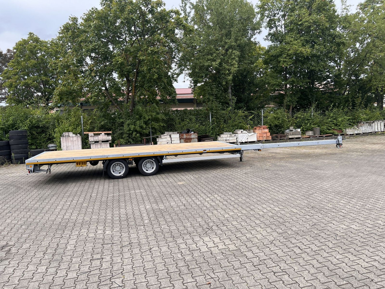 Möslein 11,4 t Tandemanhänger- Tieflader, ausziehbarLuf - Semi-trailer: picture 5 Möslein 11,4 t Tandemanhänger- Tieflader, ausziehbarLuf - Semi-trailer: picture 5