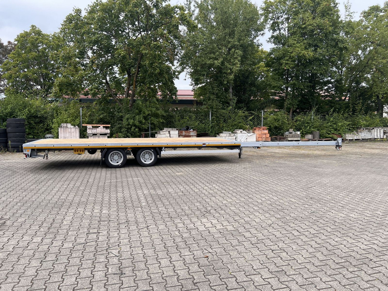 Möslein 11,9 t Tandemanhänger- Tieflader, ausziehbar - Semi-trailer: picture 4 Möslein 11,9 t Tandemanhänger- Tieflader, ausziehbar - Semi-trailer: picture 4