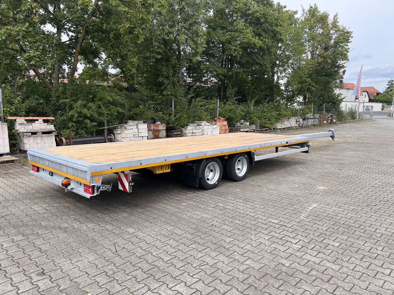 Möslein 13,9 t Tandemanhänger- Tieflader, ausziehbar - Semi-trailer: picture 3 Möslein 13,9 t Tandemanhänger- Tieflader, ausziehbar - Semi-trailer: picture 3