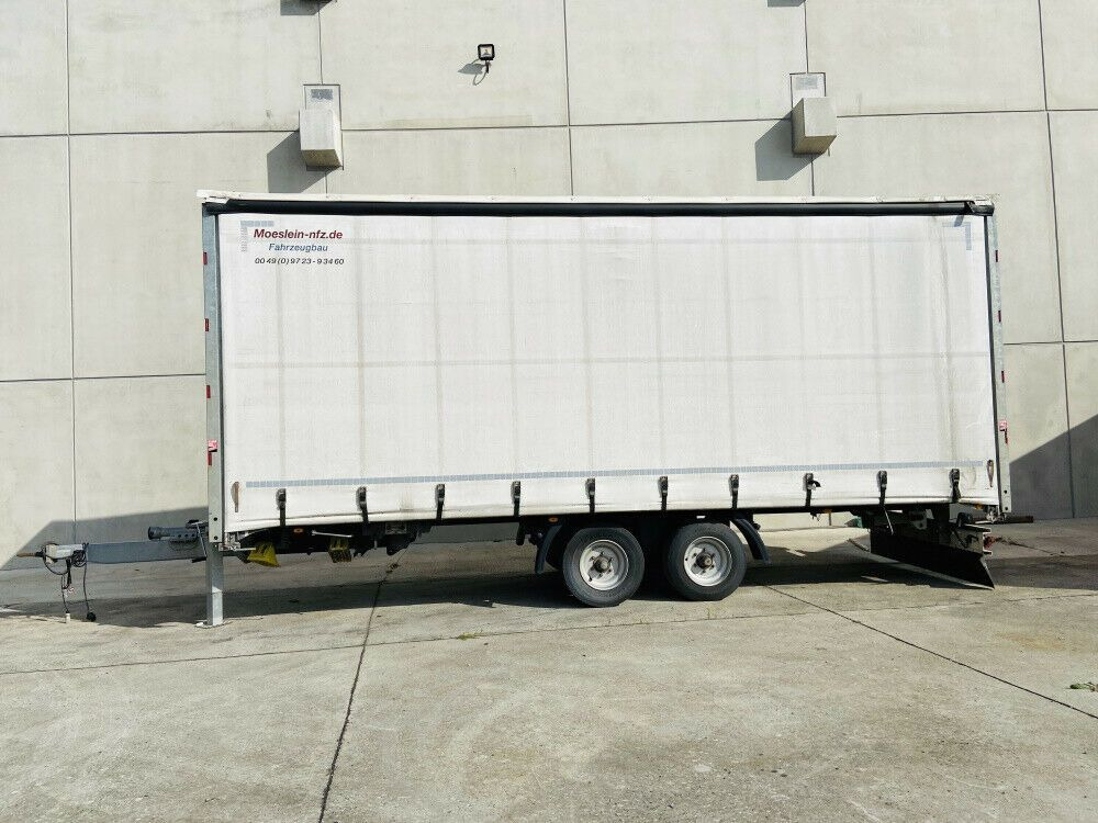 Tandem- Schiebeplanenanhänger zum Durchladen - Curtainsider trailer: picture 1 Tandem- Schiebeplanenanhänger zum Durchladen - Curtainsider trailer: picture 1