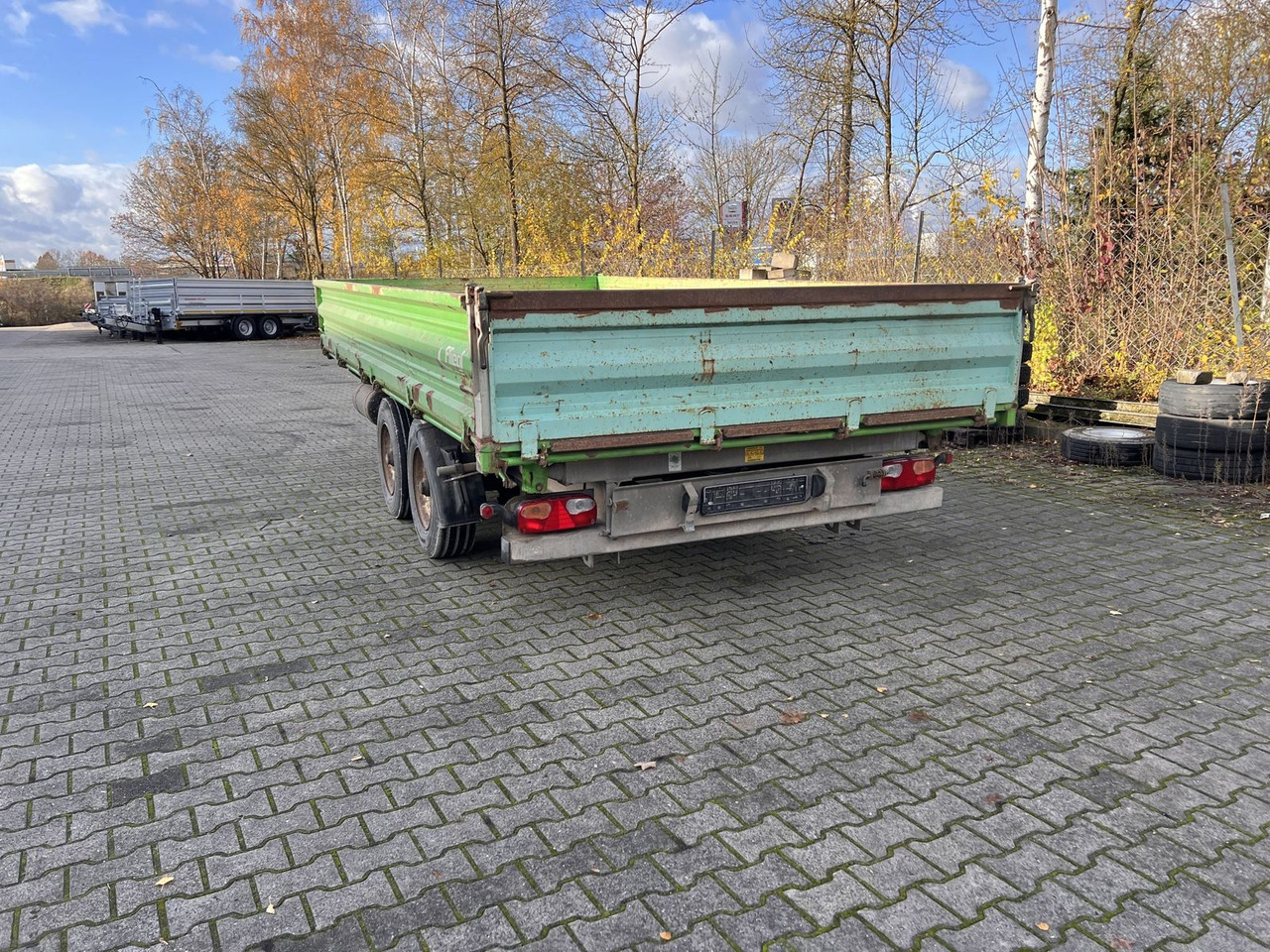 Tandemkipper- Tieflader - Tipper trailer: picture 4 Tandemkipper- Tieflader - Tipper trailer: picture 4