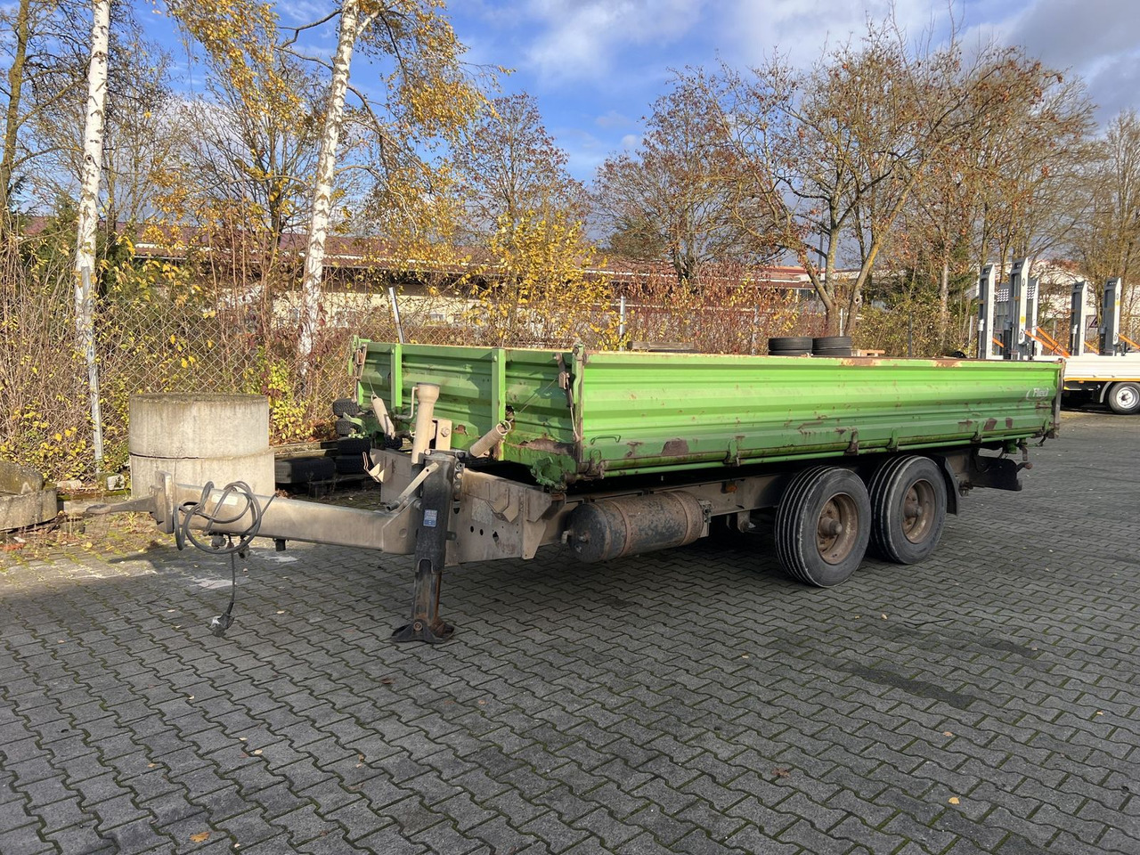 Tandemkipper- Tieflader - Tipper trailer: picture 2 Tandemkipper- Tieflader - Tipper trailer: picture 2
