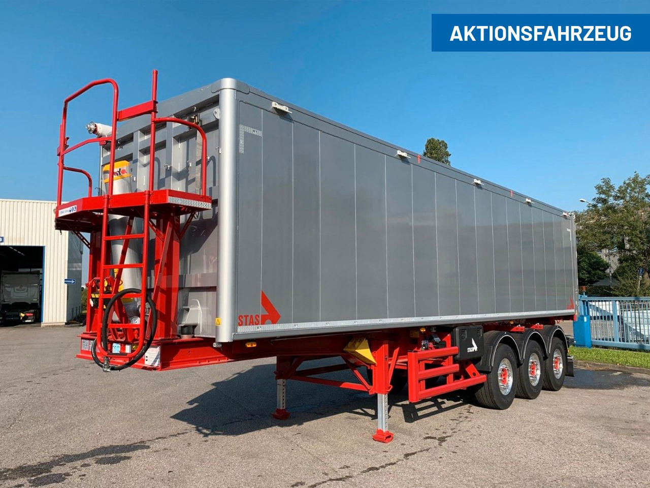 Stas Agrostar 51,8 cbm Stas Agrostar 51,8 cbm - Tipper semi-trailer: picture 1 Stas Agrostar 51,8 cbm Stas Agrostar 51,8 cbm - Tipper semi-trailer: picture 1