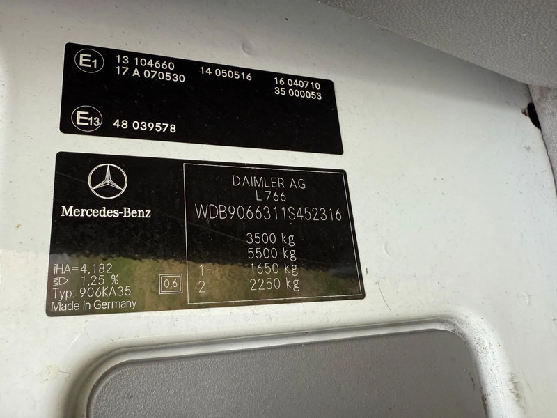 Refrigerated van Mercedes-Benz Sprinter 313 2010 kuhlung diepfreez: picture 16