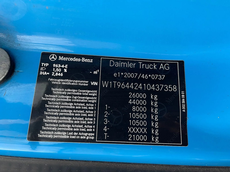 Tractor unit Mercedes-Benz Arocs 2651 6X4 2020 ONLY 250.000 km: picture 10