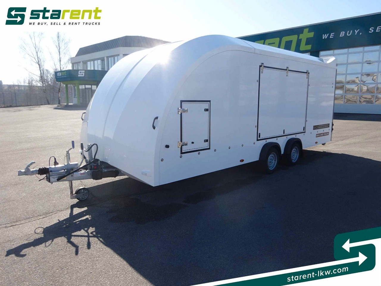 Brian James Race Transporter 4, Seilwinde, Kippfunktion - Autotransporter trailer: picture 1 Brian James Race Transporter 4, Seilwinde, Kippfunktion - Autotransporter trailer: picture 1