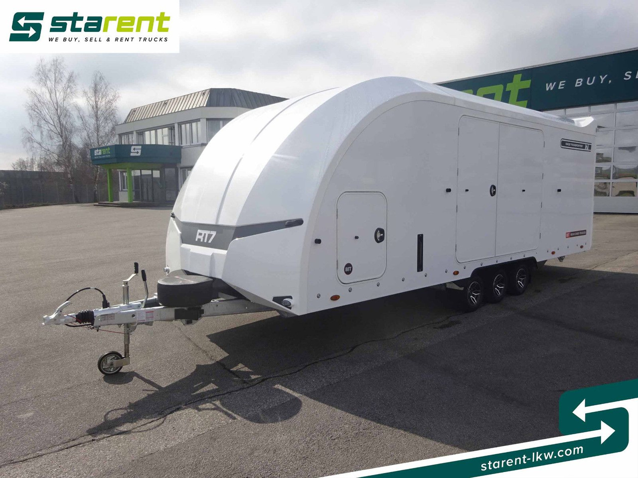 Brian James Trailers Race Transporter 7, Seilwinde - Autotransporter trailer: picture 1 Brian James Trailers Race Transporter 7, Seilwinde - Autotransporter trailer: picture 1
