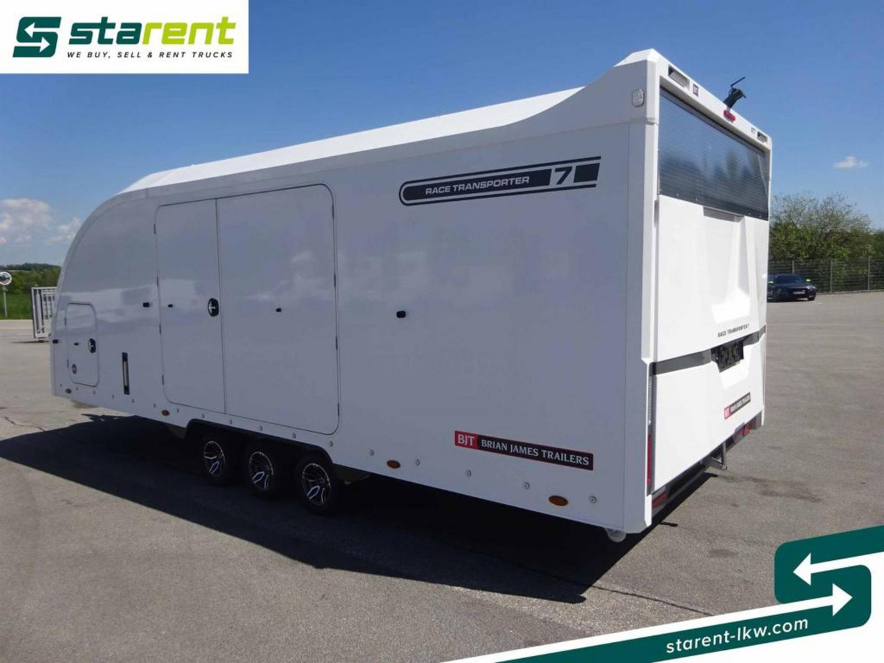 New Autotransporter trailer Brian James Trailers Race Transporter 7 Seilwinde elektrische Klappe: picture 7 New Autotransporter trailer Brian James Trailers Race Transporter 7 Seilwinde elektrische Klappe: picture 7