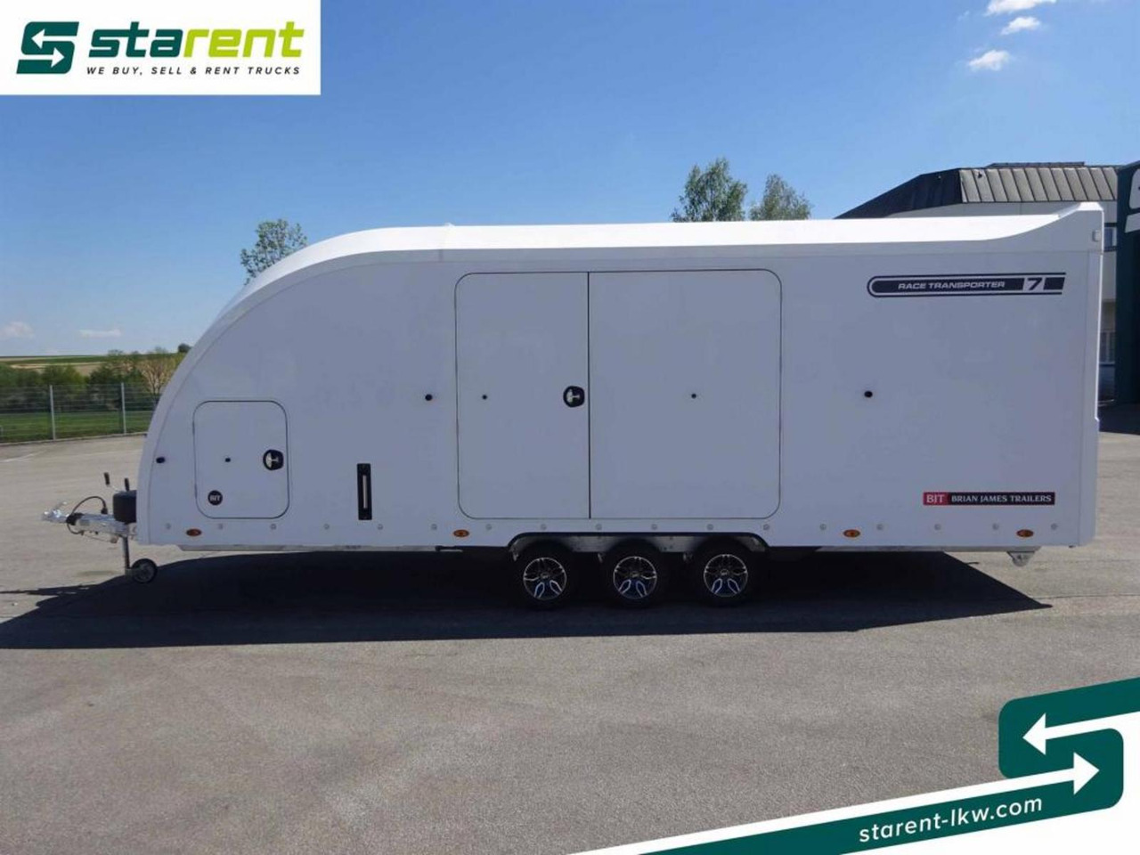 New Autotransporter trailer Brian James Trailers Race Transporter 7 Seilwinde elektrische Klappe: picture 8 New Autotransporter trailer Brian James Trailers Race Transporter 7 Seilwinde elektrische Klappe: picture 8