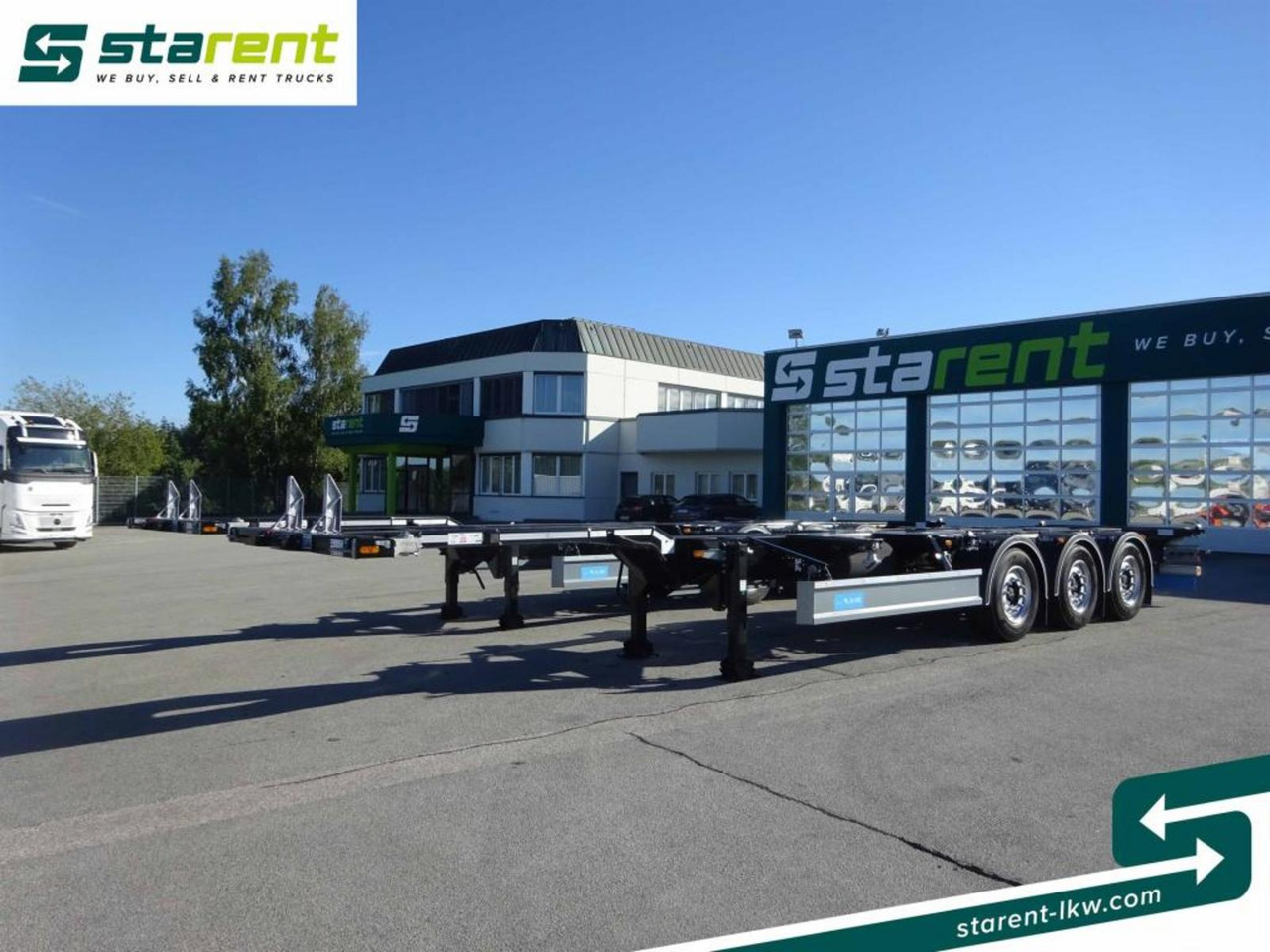 D-TEC Portmaster 1x20 / 2x20 / 1x30 / 1x40 / 1x45 - Container transporter/ Swap body semi-trailer: picture 1 D-TEC Portmaster 1x20 / 2x20 / 1x30 / 1x40 / 1x45 - Container transporter/ Swap body semi-trailer: picture 1