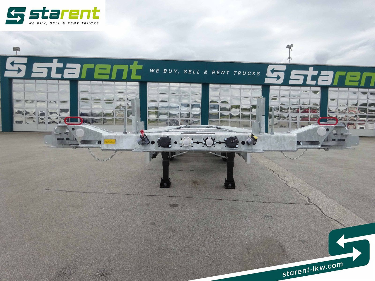 Fliegl Containerchassis ADR, 1x20/2x20/1x30/1x40/1x45 - Container transporter/ Swap body semi-trailer: picture 2 Fliegl Containerchassis ADR, 1x20/2x20/1x30/1x40/1x45 - Container transporter/ Swap body semi-trailer: picture 2