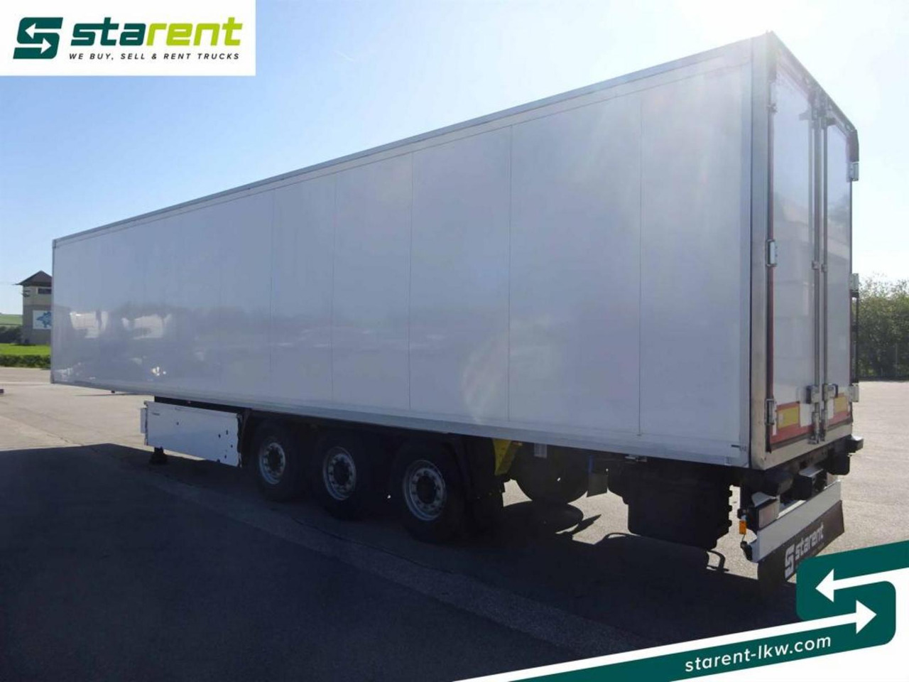 Refrigerator semi-trailer Krone Carrier Vector 1950 Doppelstock Liftachse Trennw.: picture 7 Refrigerator semi-trailer Krone Carrier Vector 1950 Doppelstock Liftachse Trennw.: picture 7