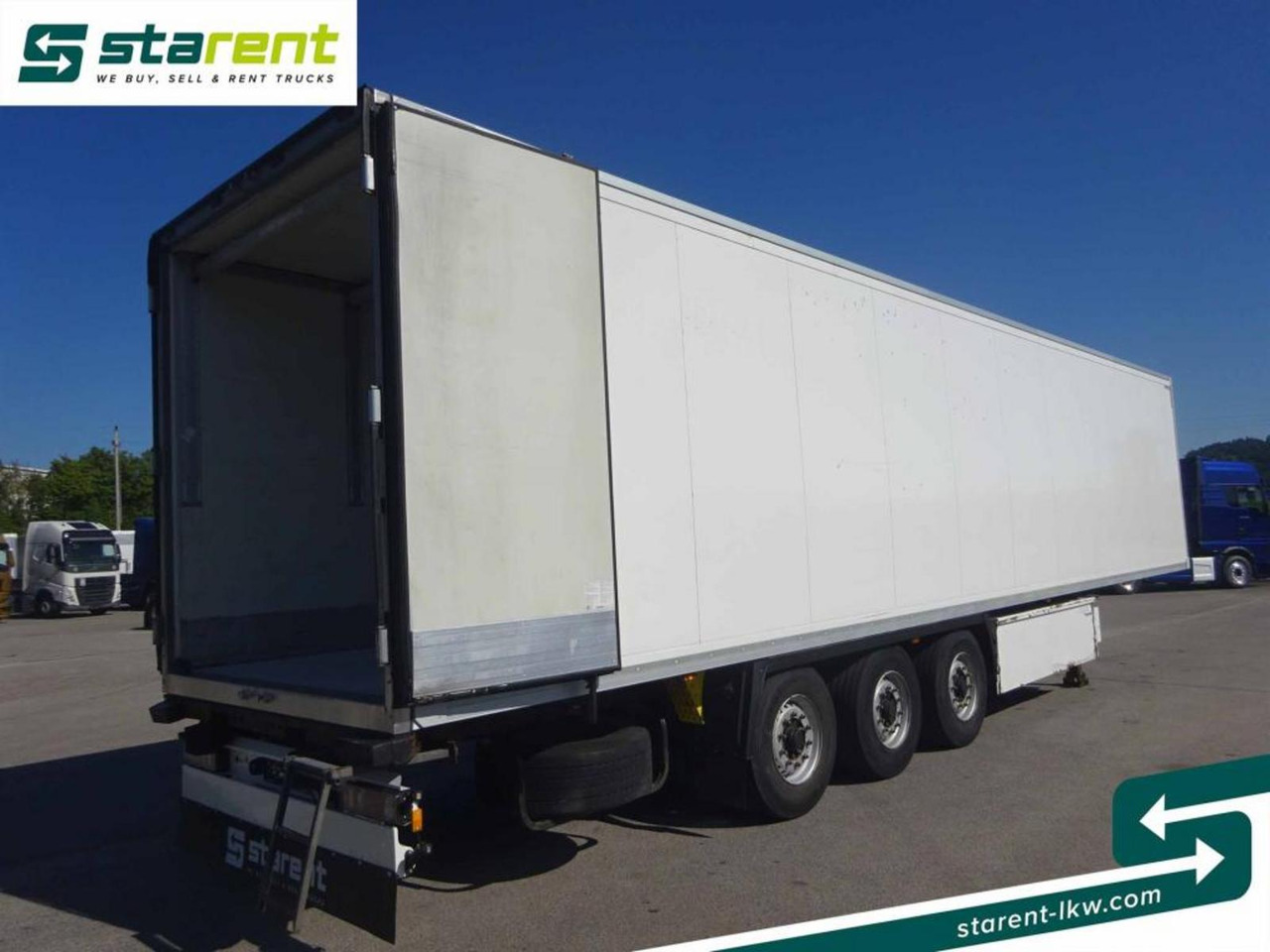 Refrigerator semi-trailer Krone Carrier Vector 1950 Doppelstock Liftachse Trennw.: picture 9 Refrigerator semi-trailer Krone Carrier Vector 1950 Doppelstock Liftachse Trennw.: picture 9