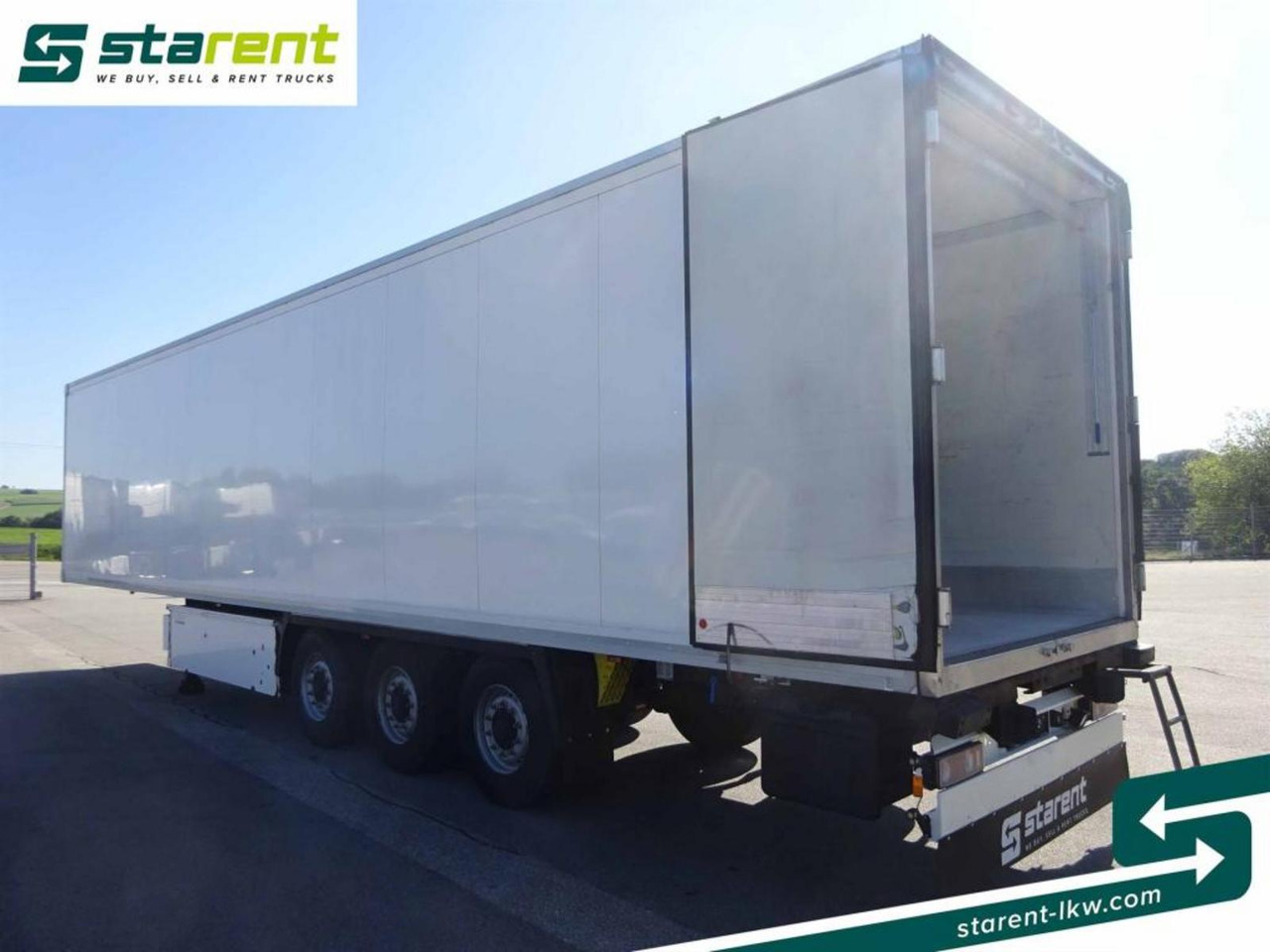 Refrigerator semi-trailer Krone Carrier Vector 1950 Doppelstock Liftachse Trennw.: picture 11 Refrigerator semi-trailer Krone Carrier Vector 1950 Doppelstock Liftachse Trennw.: picture 11