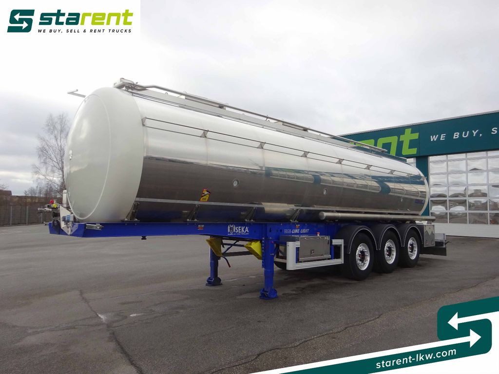 SEKA Lebensmitteltank, 31.000L, Liftachse, Alufelgen - Tank semi-trailer: picture 1 SEKA Lebensmitteltank, 31.000L, Liftachse, Alufelgen - Tank semi-trailer: picture 1